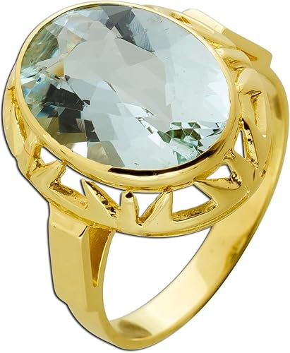 Ch.Abramowicz Aquamarin Ring Gold 585 14K blauer Edelstein Antikschmuck 18 Ch.Abramowicz Aquamarin Ring Gold 585 14K blauer Edelstein Antikschmuck 18 von CH.ABRAMOWICZ