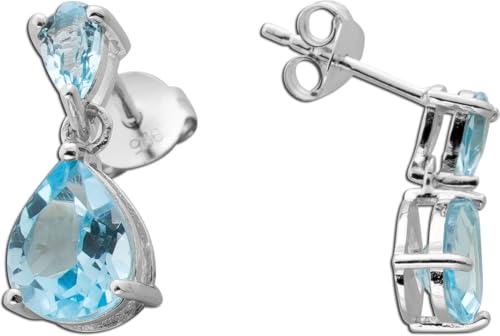 Ch.Abramowicz Blautopas Ohrstecker Silber 925 hellblaue Edelsteine 4.3ct Ch.Abramowicz Blautopas Ohrstecker Silber 925 hellblaue Edelsteine 4.3ct von CH.ABRAMOWICZ