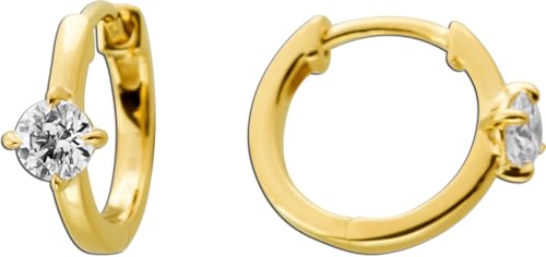 Ch.Abramowicz Brillant Creolen 0.5ct Gold 585 14K Lab Grown Diamanten IGI Zertifikat von CH.ABRAMOWICZ