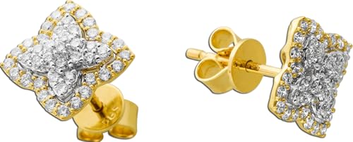 Ch.Abramowicz Brillant Ohrstecker Gold 585 14 Karat Diamanten 0.49ct von CH.ABRAMOWICZ
