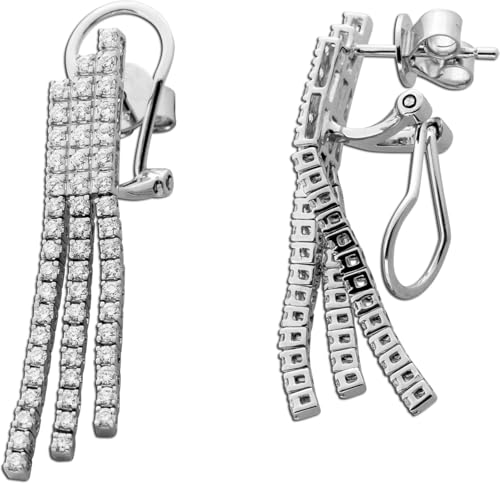 Ch.Abramowicz Brillant Ohrstecker Weißgold 585 14K Diamanten 1.06ct von CH.ABRAMOWICZ