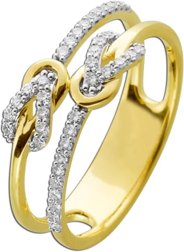 Ch.Abramowicz Brillant Ring Gelbgold 585 14K Diamanten 0.20ct W SI 20 Ch.Abramowicz Brillant Ring Gelbgold 585 14K Diamanten 0.20ct W SI 20 von CH.ABRAMOWICZ