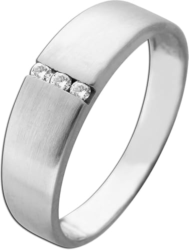 Ch.Abramowicz Brillant Ring Weissgold 333 8 Karat Brillanten 0.06ct 17 von CH.ABRAMOWICZ