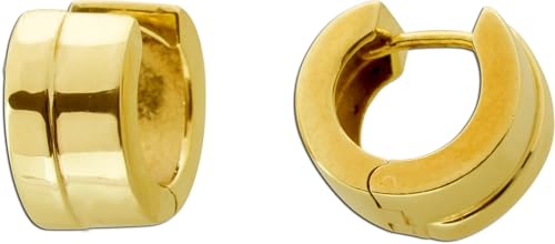 Ch.Abramowicz Creolen 12mm Gold 333 8 Karat Klapp Scharnier Ch.Abramowicz Creolen 12mm Gold 333 8 Karat Klapp Scharnier von CH.ABRAMOWICZ
