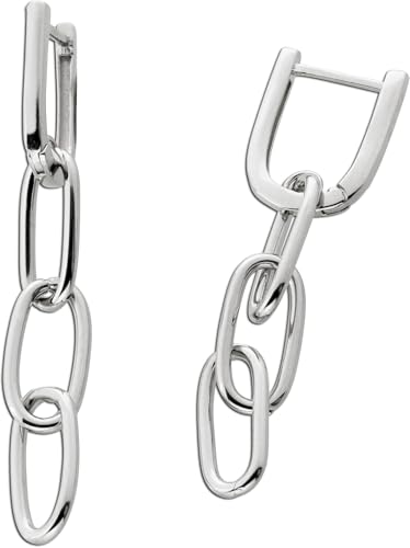 Ch.Abramowicz Creolen Ohrringe Paperclip Design Silber 925 rhodiniert Ch.Abramowicz Creolen Ohrringe Paperclip Design Silber 925 rhodiniert von CH.ABRAMOWICZ