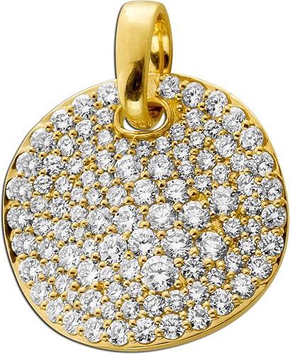 Ch.Abramowicz Diamant Anhänger Gold 585 14K Diamanten 0.75ct von CH.ABRAMOWICZ