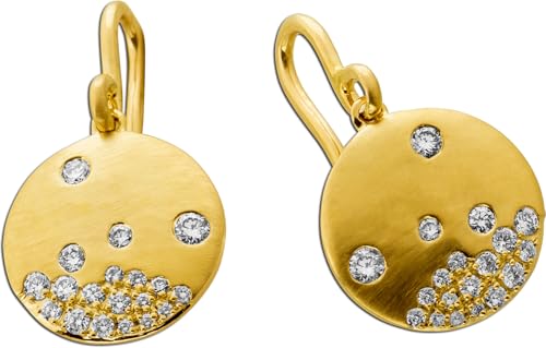 Ch.Abramowicz Diamant Ohrhänger Gold 585 14K Diamanten 0.30ct von CH.ABRAMOWICZ