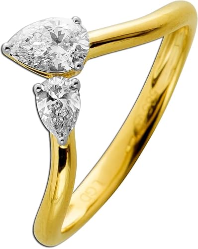 Ch.Abramowicz Diamant Ring 0.50ct Gold 585 14K Lab Grown Diamanten 17 von CH.ABRAMOWICZ