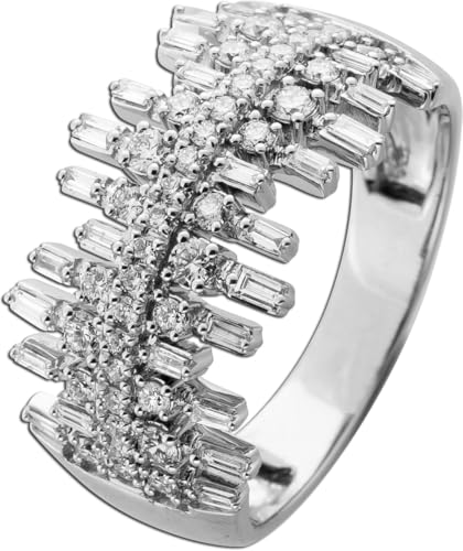 Ch.Abramowicz Diamant Ring Weißgold 585 14K Natur Diamanten 1.0ct 20 von CH.ABRAMOWICZ