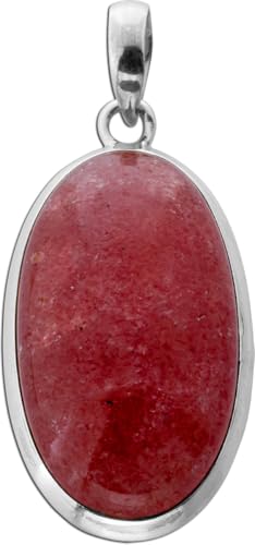Ch.Abramowicz Erdbeerquarz Anhänger Silber 925 pinker Edelstein 30ct von CH.ABRAMOWICZ
