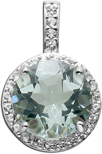 Ch.Abramowicz Grüner Amethyst Anhänger Sterling Silber 925 grüner Edelstein Schmuck Ch.Abramowicz Grüner Amethyst Anhänger Sterling Silber 925 grüner Edelstein Schmuck von CH.ABRAMOWICZ