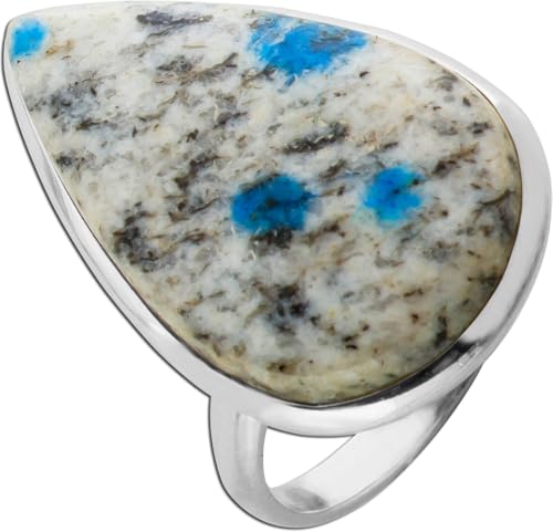 Ch.Abramowicz Jaspis Ring Silber 925 Azurit Granat Edelstein 15ct 18 Ch.Abramowicz Jaspis Ring Silber 925 Azurit Granat Edelstein 15ct 18 von CH.ABRAMOWICZ