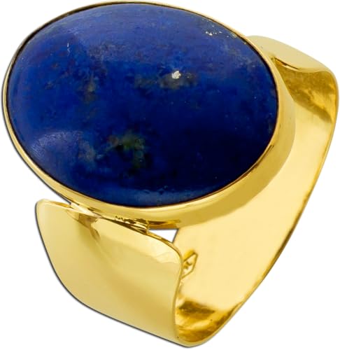 Ch.Abramowicz Lapislazuli Ring Gold 750 18K azurblauer Edelstein 8.2ct Antikschmuck 17 von CH.ABRAMOWICZ