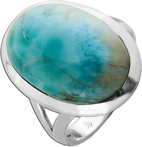 Ch.Abramowicz Larimar Ring Silber 925 himmelblauer Edelstein 10ct 18 Ch.Abramowicz Larimar Ring Silber 925 himmelblauer Edelstein 10ct 18 von CH.ABRAMOWICZ