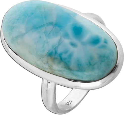 Ch.Abramowicz Larimar Ring Silber 925 himmelblauer Edelstein 15ct 19 Ch.Abramowicz Larimar Ring Silber 925 himmelblauer Edelstein 15ct 19 von CH.ABRAMOWICZ