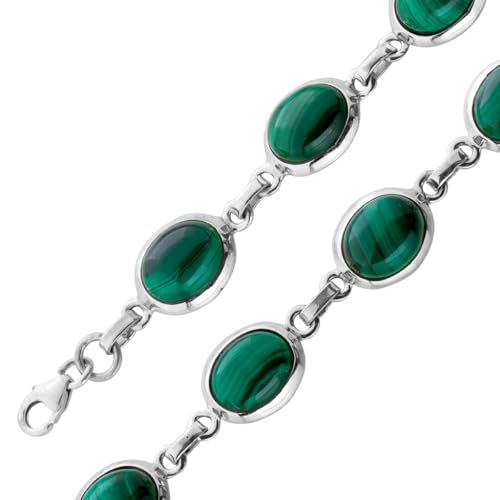 Ch.Abramowicz Malachit Armband Silber 925 grüne Edelsteine 30ct 20 Ch.Abramowicz Malachit Armband Silber 925 grüne Edelsteine 30ct 20 von CH.ABRAMOWICZ