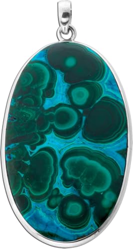 Ch.Abramowicz Malachit Azurit Anhänger Silber 925 grün blauer Edelstein 65ct Ch.Abramowicz Malachit Azurit Anhänger Silber 925 grün blauer Edelstein 65ct von CH.ABRAMOWICZ