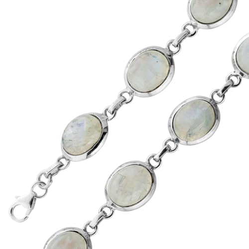 Ch.Abramowicz Mondstein Armband Silber 925 Regenbogen Edelsteine 30ct. 20 Ch.Abramowicz Mondstein Armband Silber 925 Regenbogen Edelsteine 30ct. 20 von CH.ABRAMOWICZ