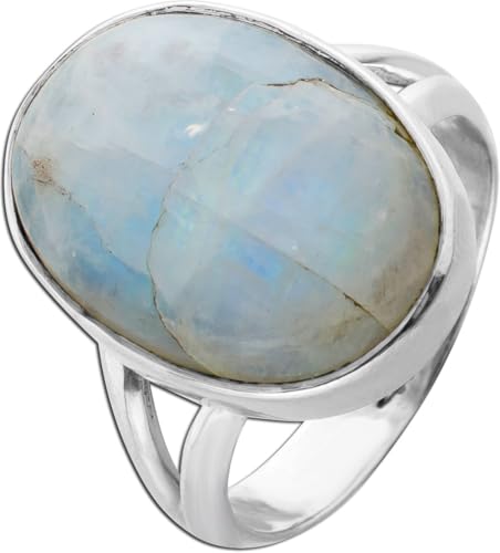Ch.Abramowicz Mondstein Ring Silber 925 Regenbogen Edelstein 10ct 19 Ch.Abramowicz Mondstein Ring Silber 925 Regenbogen Edelstein 10ct 19 von CH.ABRAMOWICZ