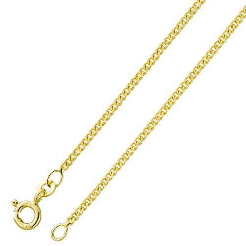 Ch.Abramowicz Panzerkette 1,7mm Gold 333 8 Karat massiv poliert Cuban Link 42 von CH.ABRAMOWICZ