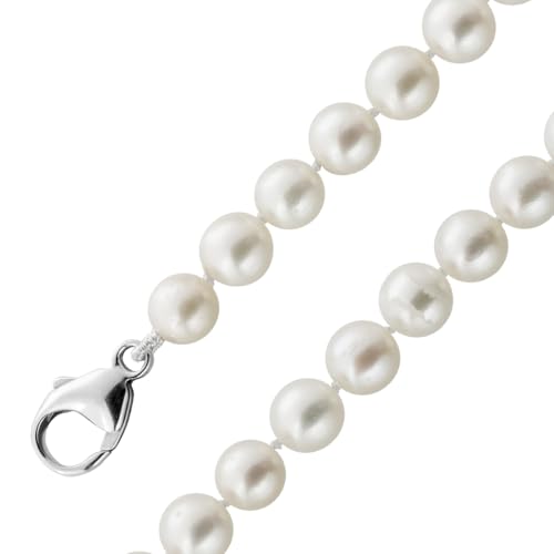 Ch.Abramowicz Perlenkette 56cm Silber 925 japanische Akoyaperlen 7.6mm 57 von CH.ABRAMOWICZ