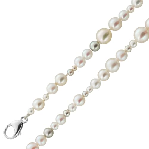 Ch.Abramowicz Perlenkette 92cm Silber 925 Japanischen Akoyaperlen 8-3mm 92 von CH.ABRAMOWICZ