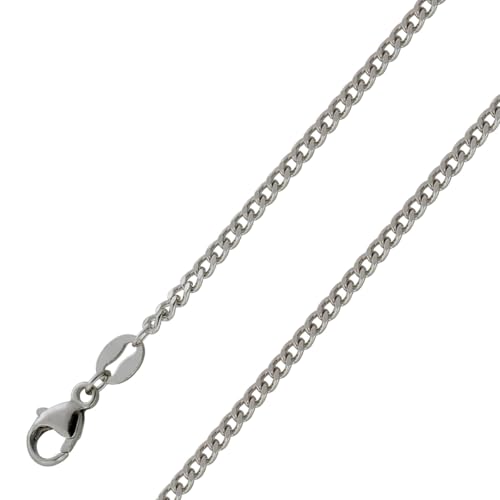Ch.Abramowicz Platin 950 Panzerkette 2mm Cuban Link Chain 60 von CH.ABRAMOWICZ