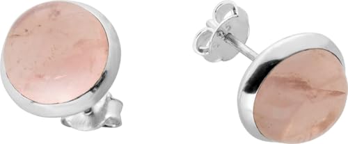 Ch.Abramowicz Rosenquarz Ohrstecker Silber 925 rosa Edelsteine 7.5ct von CH.ABRAMOWICZ