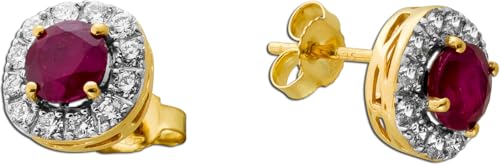 Ch.Abramowicz Rubin Ohrstecker Gold 585 14K rote Edelsteine Lab Grown Diamanten Ch.Abramowicz Rubin Ohrstecker Gold 585 14K rote Edelsteine Lab Grown Diamanten von CH.ABRAMOWICZ