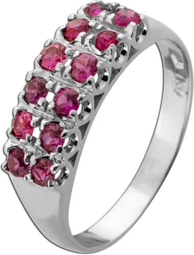 Ch.Abramowicz Rubin Ring Weißgold 750 18K rote Edelsteine Antikschmuck 19 Ch.Abramowicz Rubin Ring Weißgold 750 18K rote Edelsteine Antikschmuck 19 von CH.ABRAMOWICZ