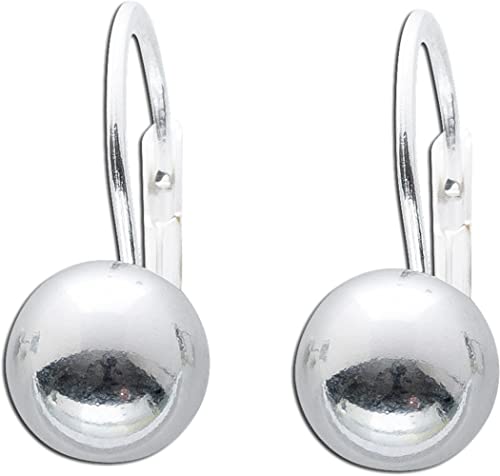 Ch.Abramowicz Kugel Ohrhänger Sterling Silber 925 poliert von CH.ABRAMOWICZ
