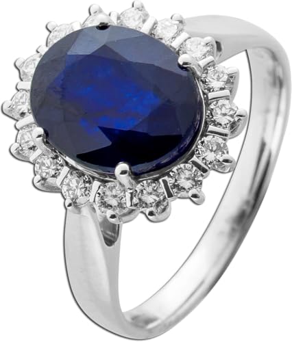 Ch.Abramowicz Saphir Ring Weißgold 585 14K blauer Edelstein Lab Grown Diamanten 19 Ch.Abramowicz Saphir Ring Weißgold 585 14K blauer Edelstein Lab Grown Diamanten 19 von CH.ABRAMOWICZ