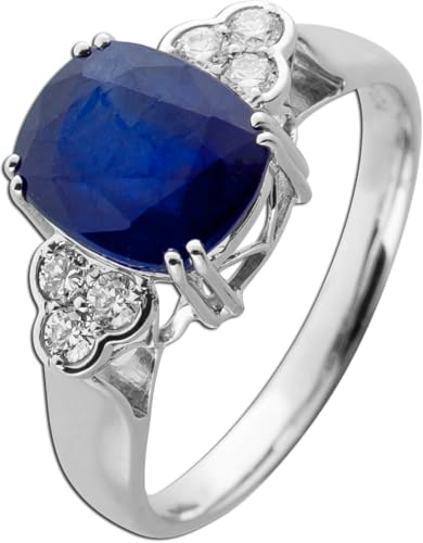 Ch.Abramowicz Saphir Ring Weißgold 585 14K blauer Edelstein Lab Grown Diamanten 19 Ch.Abramowicz Saphir Ring Weißgold 585 14K blauer Edelstein Lab Grown Diamanten 19 von CH.ABRAMOWICZ