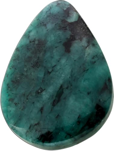 Ch.Abramowicz Smaragd Anhänger dunkelgrün schwarzer Edelstein 114.9ct von CH.ABRAMOWICZ
