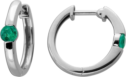 Ch.Abramowicz Smaragd Creole Platin 950 grüne Edelsteine 0.50ct von CH.ABRAMOWICZ