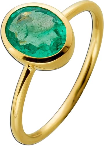 Ch.Abramowicz Smaragd Ring Gold 375 9K grüner Edelstein 1.9ct 19 Ch.Abramowicz Smaragd Ring Gold 375 9K grüner Edelstein 1.9ct 19 von CH.ABRAMOWICZ