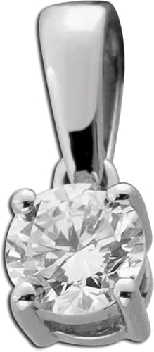 Ch.Abramowicz Solitär Anhänger Platin 950 Natur Diamant 0.25ct von CH.ABRAMOWICZ