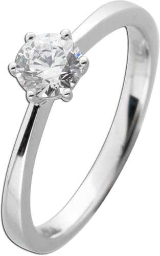 Ch.Abramowicz Solitärring 0.50ct F VSI Weißgold 585 14K Lab Grown Diamond 20 von CH.ABRAMOWICZ