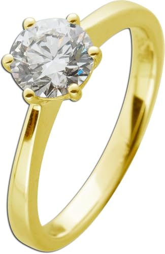 Ch.Abramowicz Solitärring 1.0 ct.F VS Gold 585 14 K Lab Grown Diamond IGI Zertifikat 18 von CH.ABRAMOWICZ