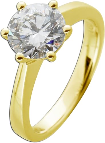 Ch.Abramowicz Solitärring 2.0ct Gelbgold 585 14K Lab Grown Diamond IGI Zertifikat 18 Ch.Abramowicz Solitärring 2.0ct Gelbgold 585 14K Lab Grown Diamond IGI Zertifikat 18 von CH.ABRAMOWICZ