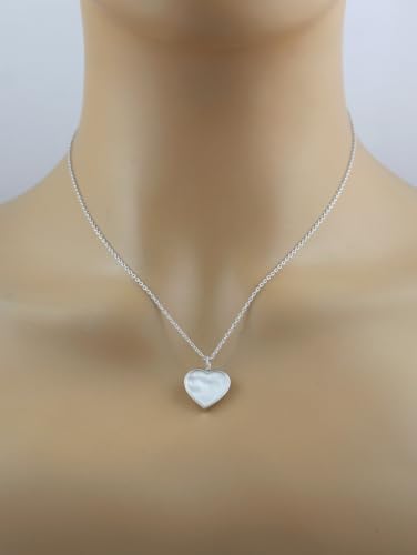 Ch.Abramowicz Topas Herzkette Silber 925 weißer Perlmutt 2.3ct weiße Edelsteine 47 Ch.Abramowicz Topas Herzkette Silber 925 weißer Perlmutt 2.3ct weiße Edelsteine 47 von CH.ABRAMOWICZ