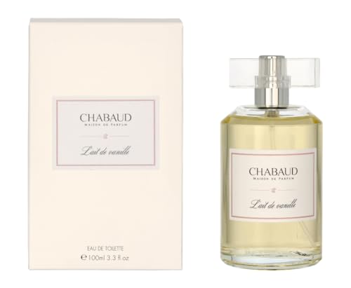 CHABAUD Lait Vanille EDT Vapo 100 ml, 1er Pack (1 x 100 ml) von CHABAUD