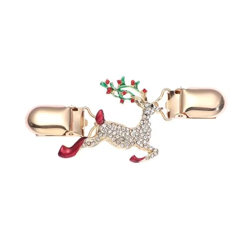 Cinch-Clip, Pullover-Schalkette, Legierung, metallisch, 11,8 cm, 2er-Pack(Style 10) von CHAKEUZND