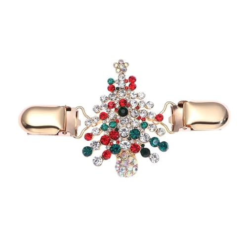 Cinch-Clip, Pullover-Schalkette, Legierung, metallisch, 11,8 cm, 2er-Pack(Style 9) von CHAKEUZND