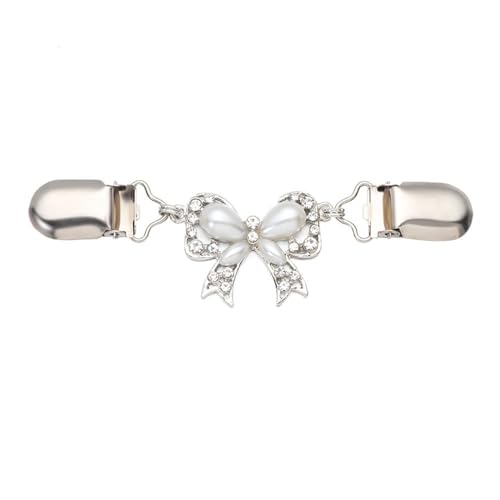 Cinch-Clip, Schal-Cardigan-Clip 3er-Pack Mehrfarbig(B1-12cm) von CHAKEUZND