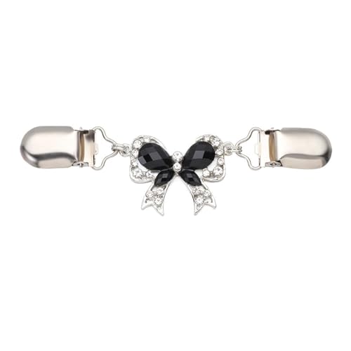 Cinch-Clip, Schal-Cardigan-Clip 3er-Pack Mehrfarbig(B2-12cm) von CHAKEUZND