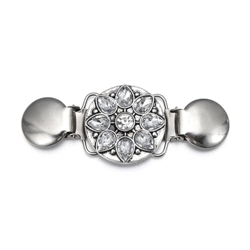 Cinch-Clip, Schal-Cardigan-Clip 3er-Pack Mehrfarbig(Ty03) von CHAKEUZND