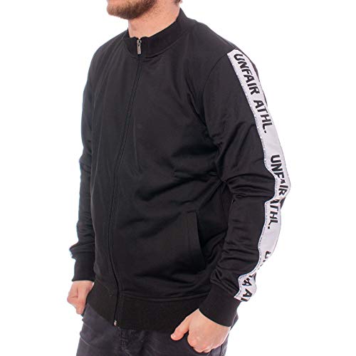 Unfair Athletics Taped Tracktop Jacke Herren schwarz, S von unfair