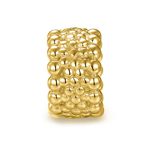 CHAMOON Charm-Anhänger Circles of Life Silber 18 Karat Vergoldet 31020 von CHAMOON