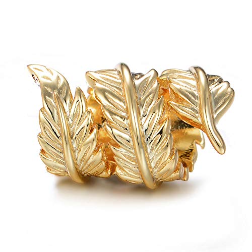 CHAMOON Charm-Anhänger Feather Feder Silber 18 Karat Vergoldet 31009 CHAMOON Charm-Anhänger Feather Feder Silber 18 Karat Vergoldet 31009 von CHAMOON